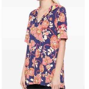 Johnny Was Montreux polo tunic